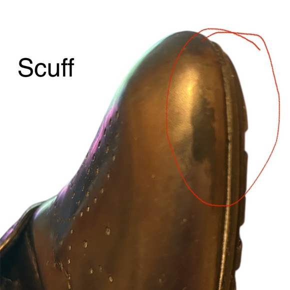 Stuart Weitzman size 6 m Oxford Shoes Size dark academia witchy gothcore - Picture 16 of 17